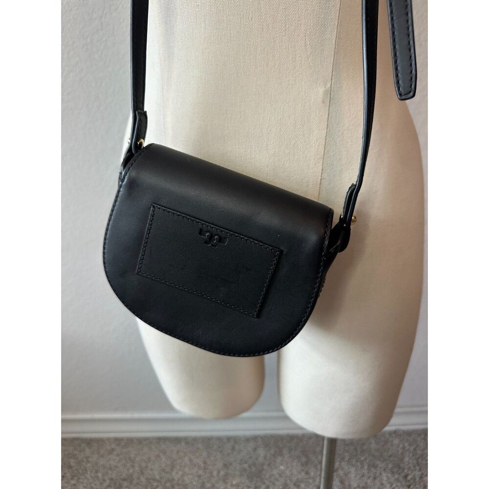 Tory Burch Solid Leather Crossbody - image 2